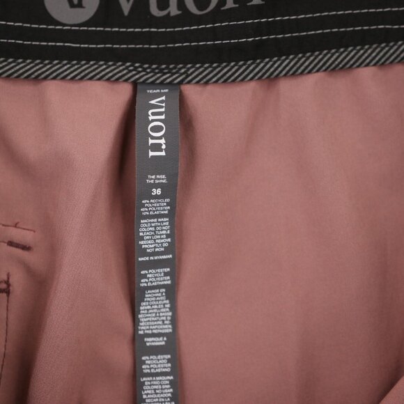 Vuori Cruise Board Shorts Mens 36 Cedar Vintage Ocean Unlined Swim Trunks - Picture 6 of 7